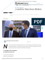 La Cumbre Sánchez-Biden - Fray Josepho y Monsieur de Sans-Foy - Libertad Digital