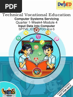 Technical Vocational Education: Quarter 1-Week4-Module 4