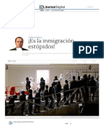 ¡Es La Inmigración, Estúpidos! - José García Domínguez - Libertad Digital