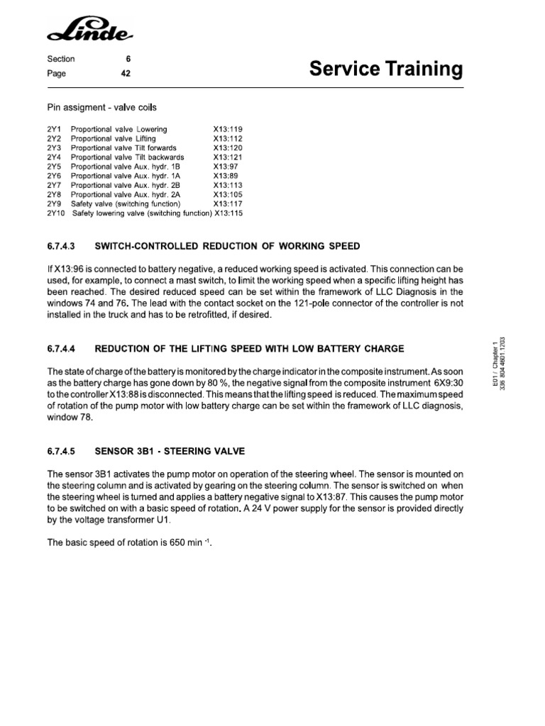 Linde 661 | PDF