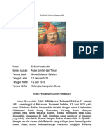 Biodata Sultan Hasanudin Azar