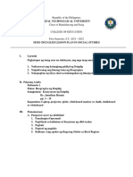 Semi Detailed Lesson Plan in Araling Panlipunan 8