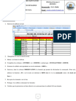 TP Informatique-Excel