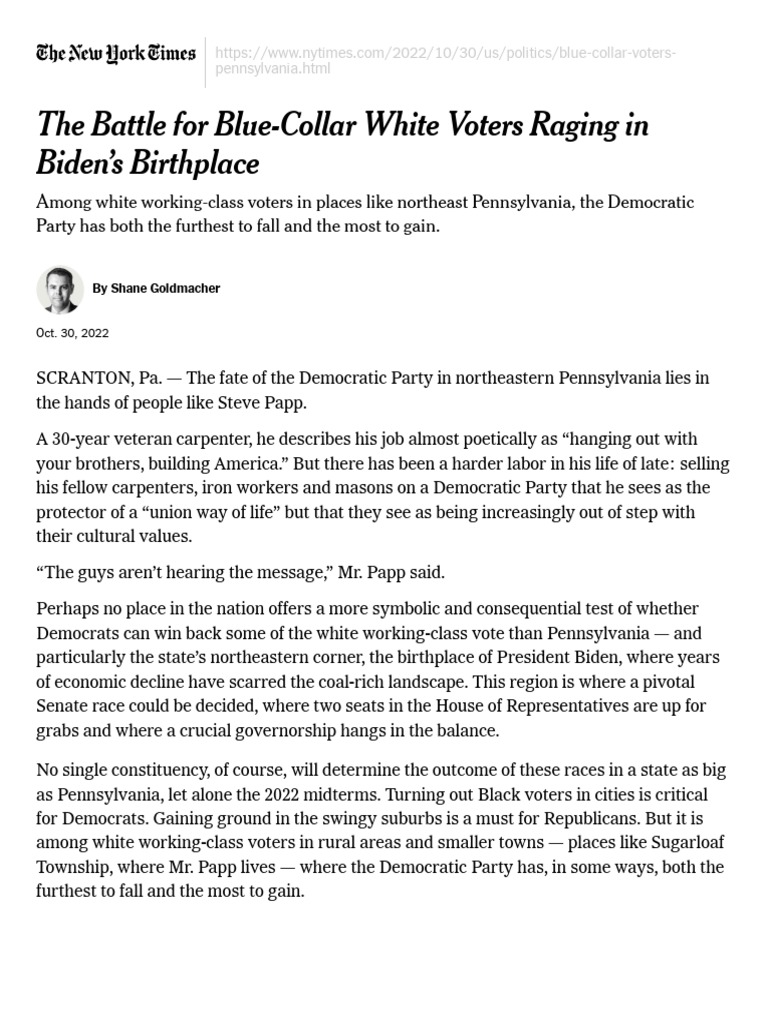 Https WWW 20221030 Us Politics BluecollarVoters