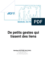 De Petits Gestes Qui Tissent Des Liens - Manual-FRE