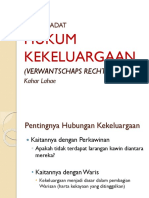 5 HUKUM ADAT Kekeluargaan