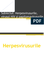 Virusurile Herpetice, Hiv, Papilomavirusurile