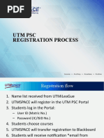 UTM PSC (Registration Process) Latest