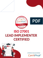 Material para Estudiante ISO 27001CLI (V052022A) SP
