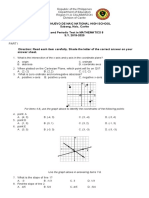 Final Test Second Quarter