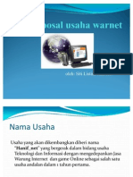 Proposal Usaha Warnet