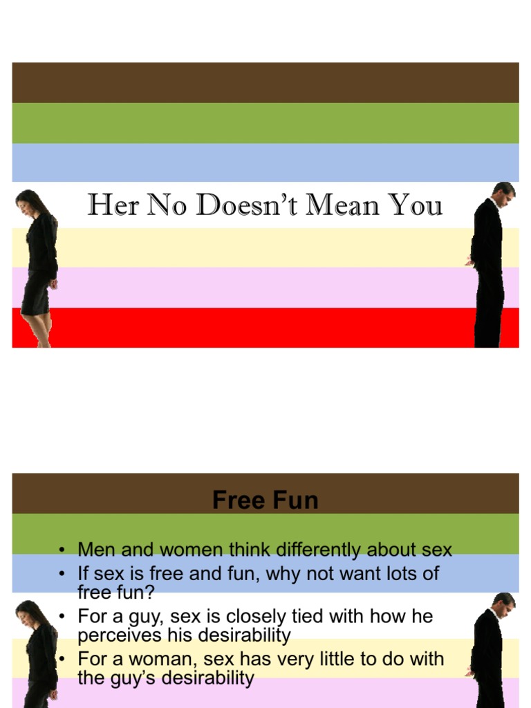 Her No Doesn t Mean You
