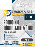 PDF - 10!08!21 - AP - Raciocinio Logico-Matematico - PM 2021 Edital - Alex