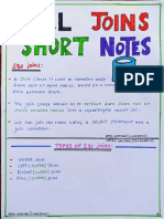 ?SQL JOINS?SHORT NOTES ( PART- 5)