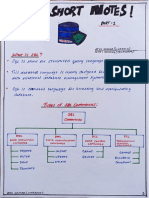 ?SQL? SHORT NOTES (PART- 1)