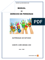 Manual Derecho de Personas