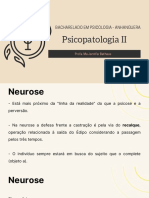 Bacharelado em Psicologia - Anhanguera: Neurose, Histeria e Transtorno Somatoforme