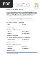 Computer PPSC Mcqs