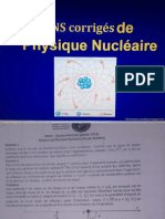 Physique Nucléaire Examen 04