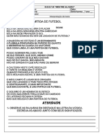 4º Ano Música Uma Partida de Futebol