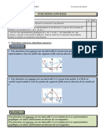 Fonctions Convexes (VP)