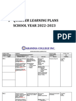 G8 Learning Plan