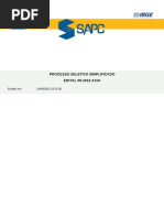 Edital 2022 08 ACAI Resultado Preliminar Inscritos Titulos | PDF
