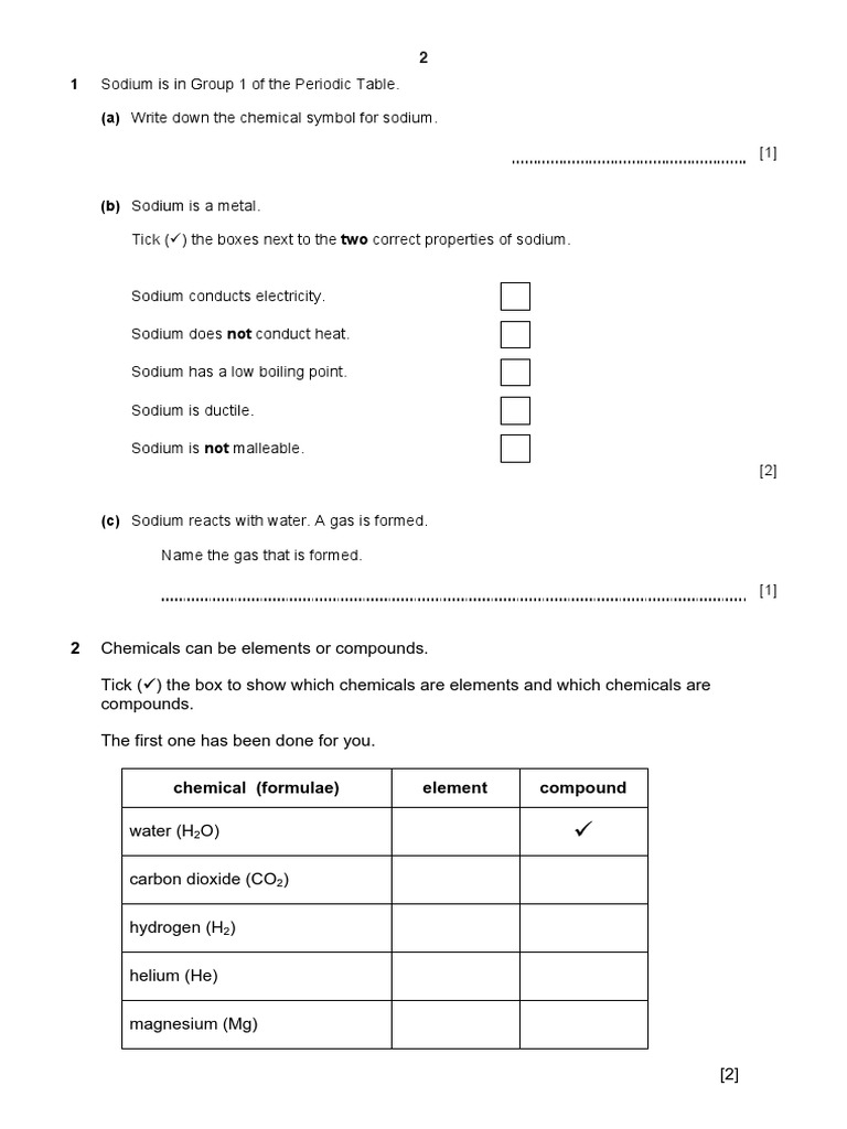 Year 9 MT | PDF | Magnesium | Chemical Reactions