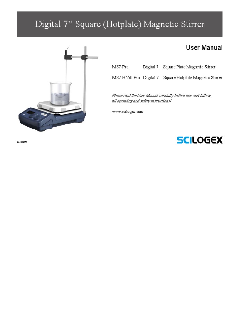 Scilogex Stirer Download Free Pdf Electrical Connector Temperature