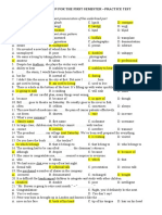 E10 Revision For The First Semester