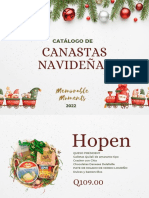 CATÁLOGO DE CANASTAS NAVIDEÑAS