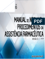 Manual de Assistência Farmacêutica 2020: lista de siglas e anexos