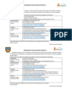 Informativo Evaluaciones.