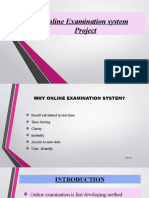 Presentation of Online Examination System
