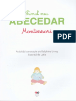 PRIMUL MEU ABECEDAR. MONTESSORI. 3-6 ANI