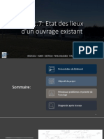 SAE 1.7: Etat Des Lieux D'un Ouvrage Existant: Brosseau - Robin - Metreau - Perez Deloubes - Fournie