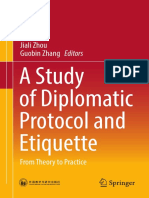 Jiali Zhou, Guobin Zhang - A Study of Diplomatic Protocol and Etiquette - From Theory To Practice (2022, Springer) - Libgen - Li