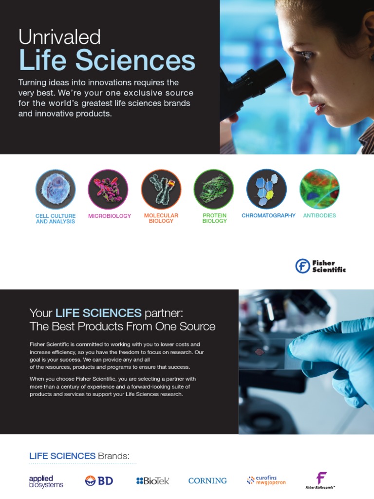 Life Sciences Capabilities Brochure | PDF | Molecular Biology ...