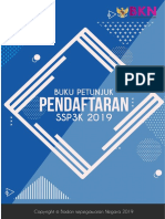 Buku Petunjuk Pendaftaran SSP3K 2019