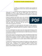 Estudio de Casos de Teoría Administrativa08-11-2022