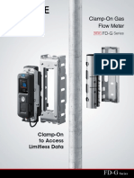 Clamp-On Gas Flow Meter