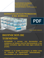 Normas de Electromedicina e Ingenieria Biomedica Clase 1