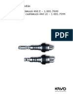 Használati Utasítás Multiflex Csatlakozó 460 E - 1.001.7600 Multiflex Lux Csatlakozó 460 Le - 1.001.7599