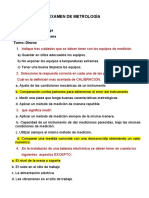 1 Examen de Metrologia - Q.I - Usucachi