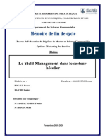 Le Yield Management Dans Le Secteur Hôtelier