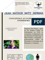 Jean Watson Bety Newman LLJ Conceptos y Actividades