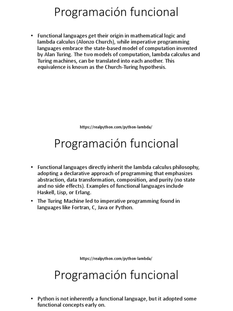 An Overview Of Functional Programming Concepts In Python Through List An overview of functional programming concepts in python through list