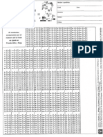 HOJA DE RESPUESTAS MMPI