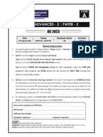 2023-JEE Advanced-2-PAPER-2