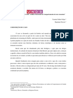 Análise do comportamento de um assassino